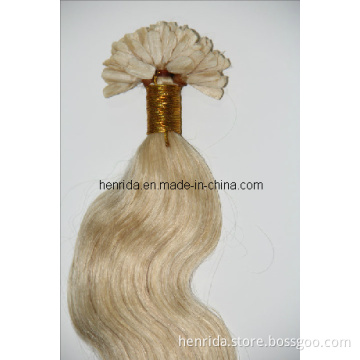 Various Color Russian Hair Silky Straight Keratin Hair Extension